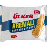 Zayka Ülker Kremalı Sandviç Bisküvi 4lü 244 G - 1 Adet