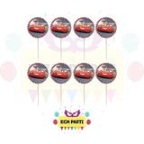 Zayna's Cars Arabalar Temalı Kürdan 20 Adet - Doğum Günü Parti Seti Malzemeleri