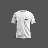 Zaytoon Tişört, Kısa Kollu Yan Küçük Filistin Posta Yazılı Dijital Baskılı Pamuk Rahat T-Shirt - Beyaz