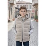 Zaziko Kids Erkek Çocuk Kapüşonlu Şişme Yelek