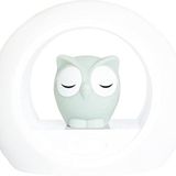 Zazu Kids Lou Ağlama Sensörlü Baykuş Gece Lambası, Gri