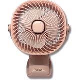 ZB113 Taşınabilir Masaüstü Pembe USB Fan