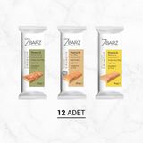 Zbarz Crunchy Protein Bar Karışık Deneme Kutu | 12 adet 3 *4 - 420 gr