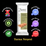 Zbarz Crunchy Turna Yemişli Yer Fıstıklı Protein Bar 12 Li - 35 g