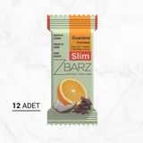 Zbarz Guarana Yulaflı Bar Kakao & Portakal | Yüksek Lifli | 12 Adet - 35 gr