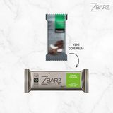 Zbarz Kakao & Hindistan Cevizi Protein Bar | Glutensiz Yüksek lifli | 12 Adet - 420 gr