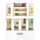 Zbarz Protein & Yulaf Bar Vegan Karışık Kutusu | Yüksek Lifli | 14 Adet - 480 gr