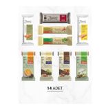 Zbarz Protein & Yulaf Bar Vegan Karışık Kutusu | Yüksek Lifli | 14 Adet