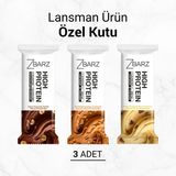 Zbarz Yeni Lezzetler Deneme Kutusu | High Protein Bar | 3 × 35 G - 105 gr