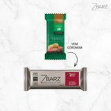 Zbarz Yüksek Protein Bar Yer Fıstığı Turna Yemişi & Cacao Nibs | 12 Adet - 35 gr