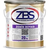 ZBS Açık Gri RAL-7035 Zemin Boyası 20 kg Dayanıklı ve Su Geçirmez Özellikte