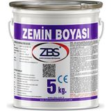 ZBS Zemin Boyası 5 kg Koyu Gri RAL-7042