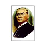 ZC Bayrak Mustafa Kemal Atatürk Raşel Dijital Baskı Bayrak Portre 150x225 cm
