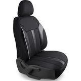 Z&C MAXTECH Renault Broadway Deri Detaylı Özel Tasarım Oto Koltuk Kılıfı Seti Classy - Siyah