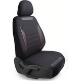 Z&C MAXTECH Tofaş Doğan Slx Smart K Serisi Oto Koltuk Kılıfı Tam Set - Siyah - Kırmızı