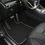Z&C MAXTECH Toyota Corolla E170 2013–2019 Uyumlu Araca Özel Tam Takım Eva Oto Paspas Seti Sg - Siyah - Gri