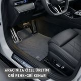 Z&C MAXTECH Toyota Corolla E170 2013–2019 Uyumlu Tam Takım Araca Özel Eva Paspas Seti Gg - Füme