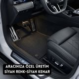 Z&C MAXTECH Toyota Corolla Hatchback E210 2019 ve Sonrası Uyumlu Araca Özel Eva Paspas Seti Ss - Siyah
