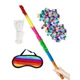 ZCFIFDGB 32 inç pinata çubuğu, pinata sopa kırılmayacak, kalitesi çok, çok zor, çocuklar piñata doğum günü partisinde oynamanın tadını çıkarabilirler. Hem erkek hem de kızların seveceği bir parti! (Pinata sopa