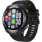Zcwatch V1024 Gps Outdoor Tank2, Bt Call, Spor Sağlık, 1 Atm Profesyonel Akıllı Saat - Siyah - Renk
