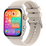 Zcwatch V1223 Amoled 4.9 cm Hd, Bt Call , Al Asistan Spor&sağlık Yaşam Koçu, Gps Akıllı Saat - Krem
