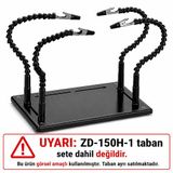 Zd-11P 4 Adet Timsah Uçlu Pcb Tutucu - Tabansız