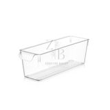ZD HOMEDITING Kapaklı Buzdolabı Düzenleyici Dolap İçi Düzenleyici Organizer XS 10x32,5x10 cm