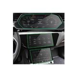 ZDN Case Audi Q7 2020-2023 Gösterge ve Multimedya Çift Ekran Koruyucu Navigasyon 9h Nano Ekran Koruyucu