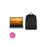 ZDN Case MacBook Pro 14" (M3) Siyah Notebook Laptop Sırt Çantası ve Ekran Koruyucu