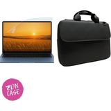 ZDN Case Macbook pro 14" (M4) Darbe Dayanıklı Omuz Askılı Laptop Çantası ve Ekran Koruyucu