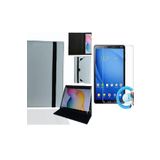 ZDN Case Tablet Standlı Tablet Kılıfı + Nano Ekran Koruyucu Beyaz Piranha Windows Tab 8001-8" ile uyumlu