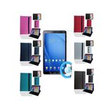 ZDN Case Tablet Standlı Tablet Kılıfı + Nano Ekran Koruyucu Mor Sony Xperia Z SGP312 10.1" ile uyumlu