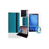 ZDN Case Tablet Standlı Tablet Kılıfı + Nano Ekran Koruyucu Turkuaz Piranha Windows Tab 8001-8" ile uyumlu