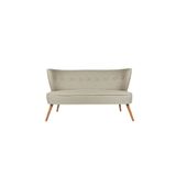 Ze10 Design Bienville Loveseat İkili Kanape Gri