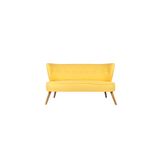 Ze10 Design Bienville Loveseat İkili Kanape Sarı