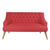 ZE10 Design Lamont Loveseat İkili Kanepe Renk : Kahverengi