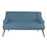 ZE10 Design Lamont Loveseat İkili Kanepe Renk : Mavi