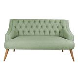 ZE10 Design Lamont Loveseat İkili Kanepe Renk : Yeşil