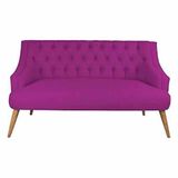 ZE10 Design Mor Lamont Loveseat İkili Kanepe