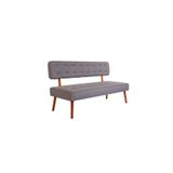 Ze10 Design Westwood Loveseat Gri İkili Kanepe