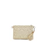 Zealous Yıldız desenli Altın Portföy & Clutch Çanta Çıkarabilir Bileklik Askılı çanta