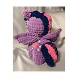 zeanqua El Yapımı Tığ İşi My Little Pony Peluş Oyuncak | Twilight Sparkle