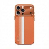 Zebana Apple iPhone 14 Pro Max ile Uyumlu Kılıf Zebana Rivon M-safe Kılıf (iPhone 17 Pro Max Görünümlü) Turuncu