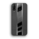Zebana Huawei P30 Lite ile Uyumlu Kılıf Zebana Premium Deri Kılıf Siyah