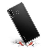 Zebana Huawei P30 Lite ile Uyumlu Kılıf Zebana Şeffaf Soft Silikon Kılıf Şeffaf