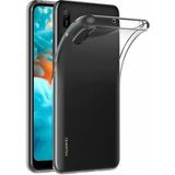 Zebana Huawei Y6 2019 Uyumlu Kılıf Şeffaf Soft Silikon Kılıf Şeffaf