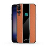 Zebana Huawei Y9 Prime 2019 ile Uyumlu Kılıf Zebana Premium Deri Kılıf Kahverengi