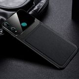 Zebana Huawei Y9 Prime 2019 Kılıf Zebana Lens Deri Kılıf Siyah