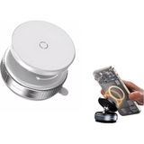 Zebana K009 Beyaz 360 Derece Dönebilen Vakumlu Magnetik Telefon Tutucu
