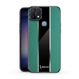 Zebana Oppo A15s ile Uyumlu Kılıf Zebana Premium Deri Kılıf Yeşil